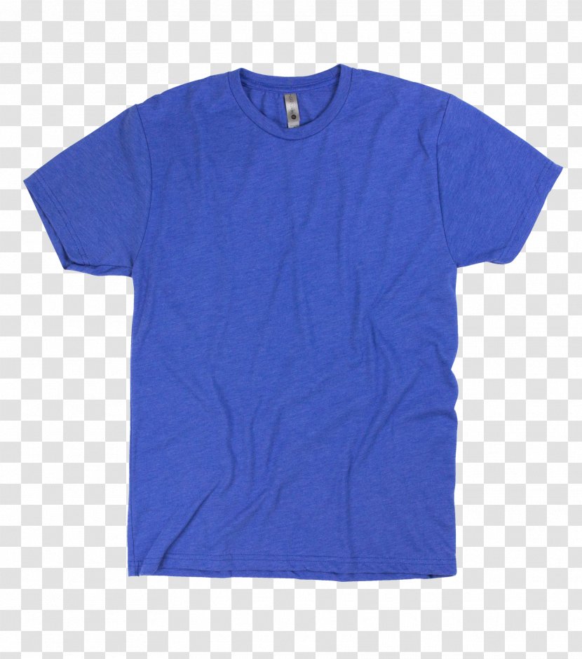 T-shirt Neck - Cobalt Blue Transparent PNG