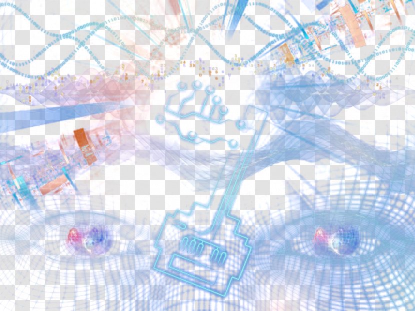 Light Eye Graphic Design - Jang Gwang - Science Optical Brain Encrypted Transparent PNG