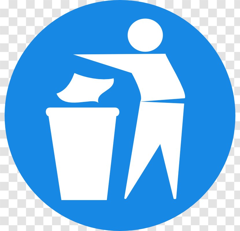 Royalty-free Clip Art - Drawing - Trash Can Sign Transparent PNG