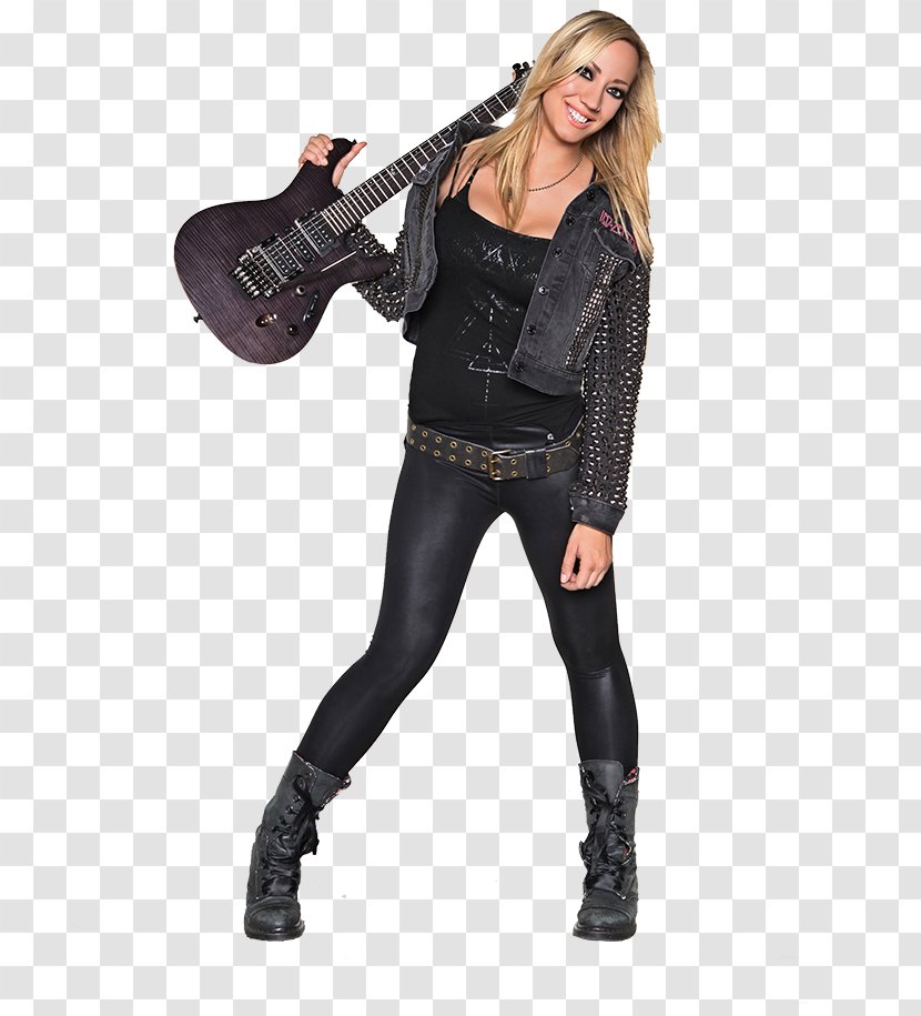 Guitarist The Iron Maidens Musician Female - Trousers - Guitar Transparent PNG