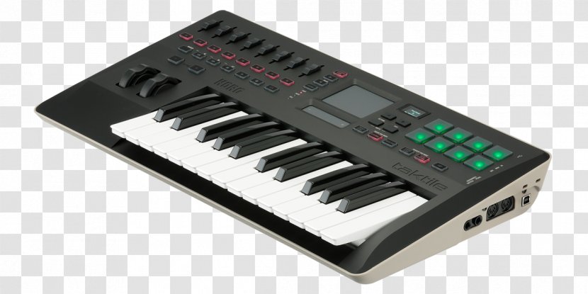 KORG Taktile-25 Korg Triton Taktile MIDI Controllers Keyboard Sound Synthesizers - Musical - Usb Gamepad Transparent PNG