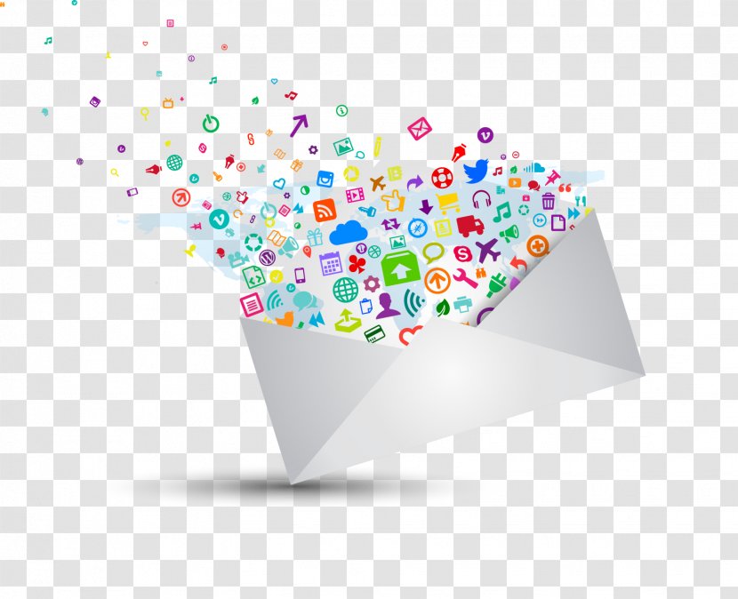 Envelope Icon - Triangle - Creative Transparent PNG