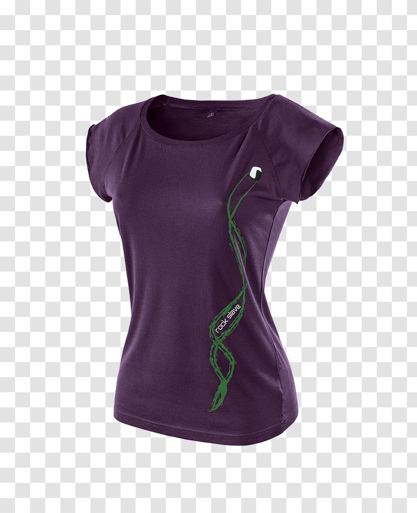 T-shirt Sleeve Cotton Clothing Pants - Purple Transparent PNG