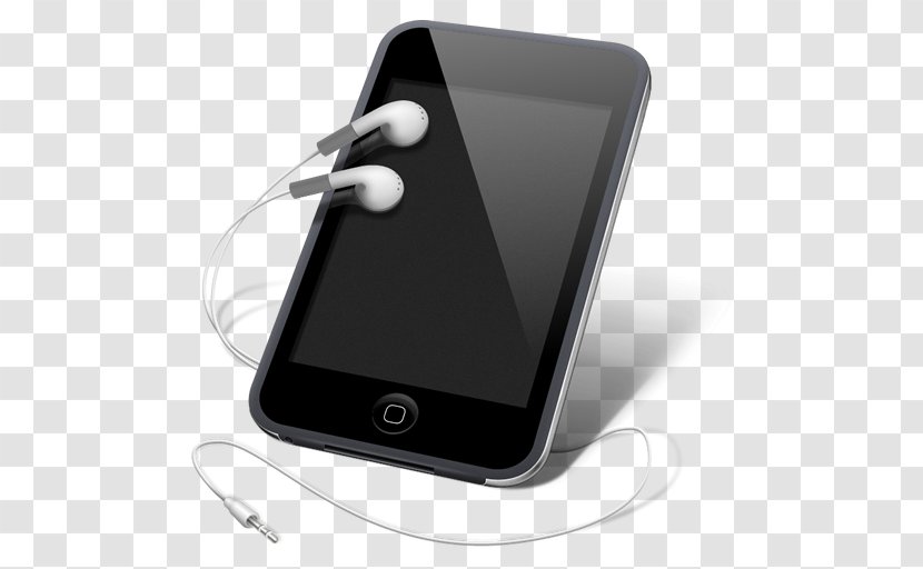 IPod Touch Classic Media Player Apple - Multimedia - Phone And Headset Transparent PNG