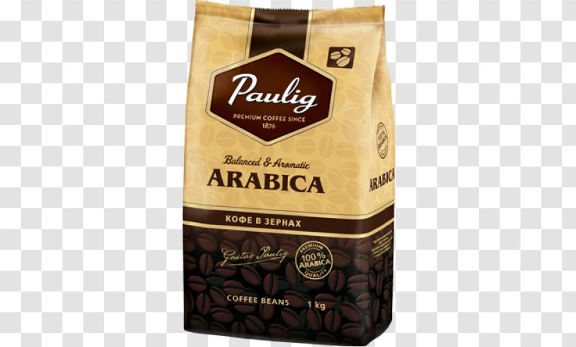 Arabica Coffee Espresso Paulig Bean - Robusta Transparent PNG