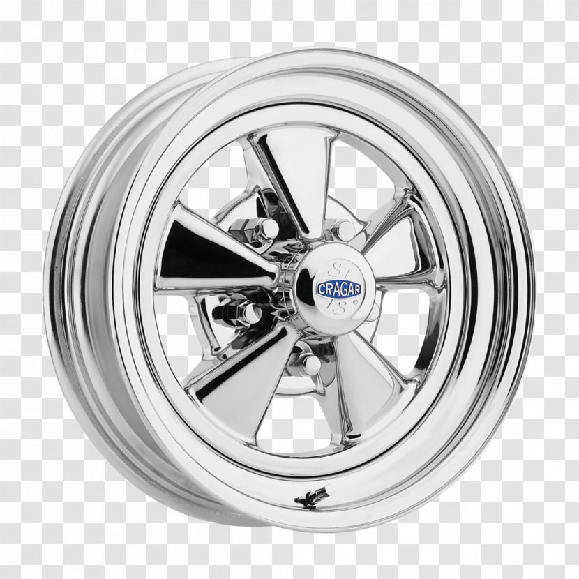 Alloy Wheel Spoke Tire Rim - Chrome Plating Transparent PNG