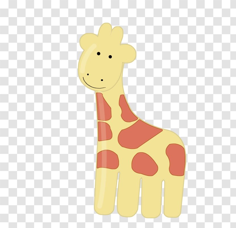 Northern Giraffe Cartoon Clip Art - Animation - Deer Transparent PNG