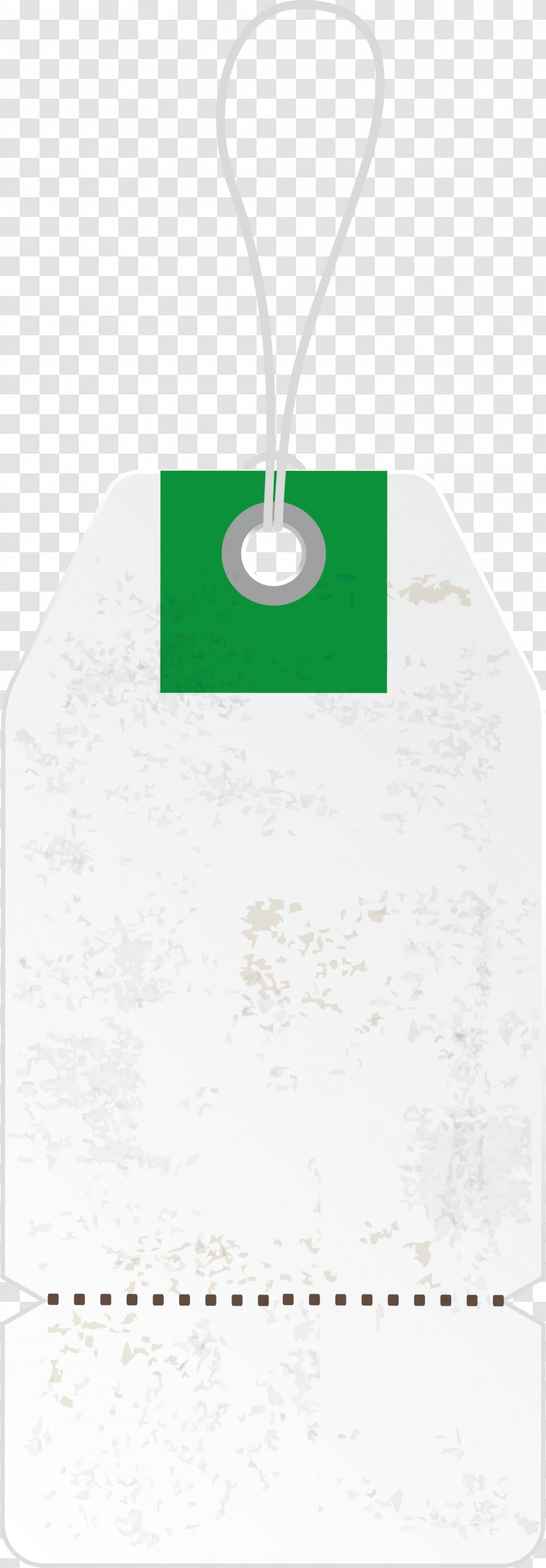 Green Simplified Tag - Sign - Mirror Transparent PNG