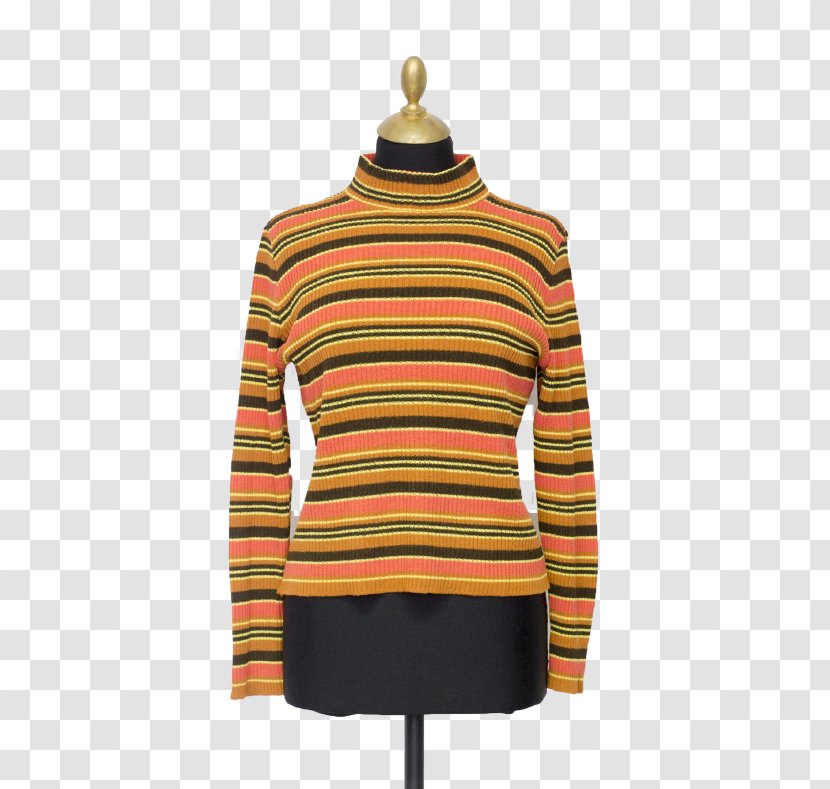 Sleeve Vintage Clothing Used Good Sweater Orange - Outerwear - Shirt Transparent PNG