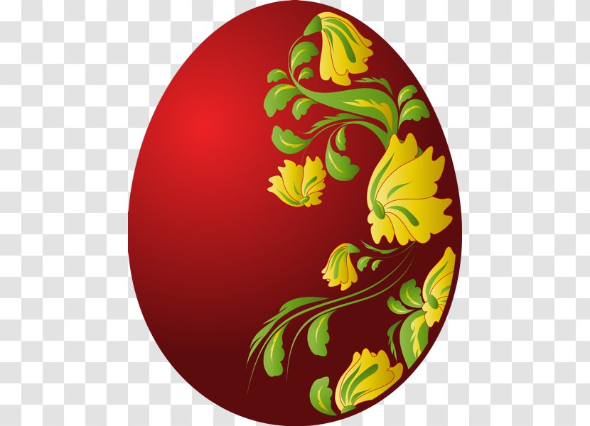 Floral Design Easter Egg Flowering Plant - Plants - Tube Transparent PNG