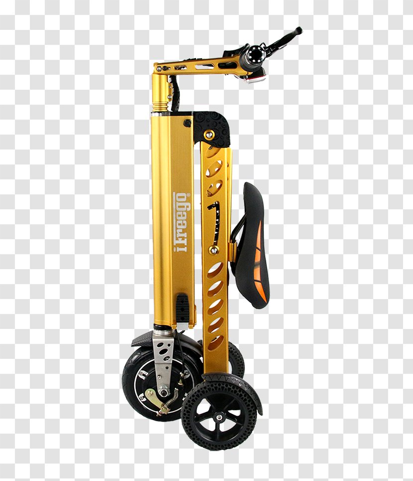 Electric Vehicle Car Scooter Bicycle - Kick - Motorized Tricycle Transparent PNG