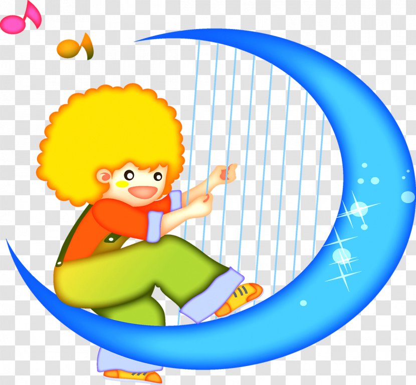 Cartoon Illustration - Silhouette - Children Musical Instruments Transparent PNG