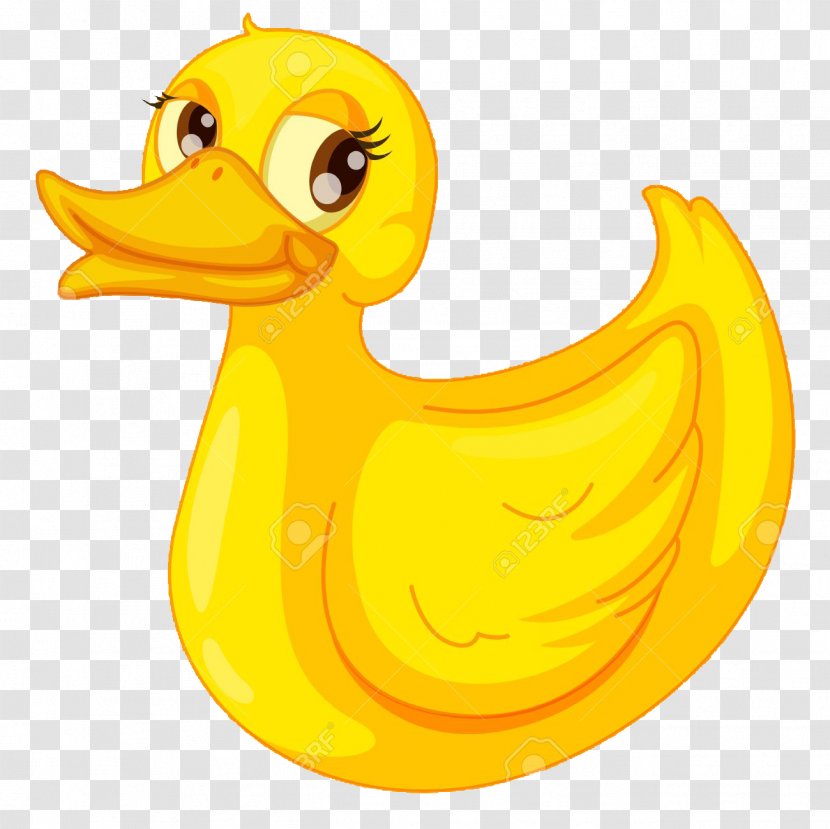 Duck Clip Art Illustration Free Content Image - Yellow Transparent PNG