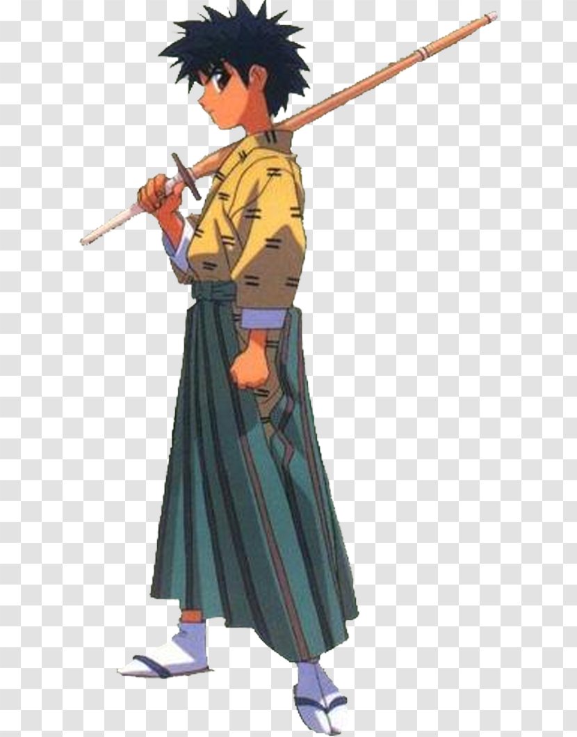 Yahiko Myôjin Kenshin Himura Hajime Saitô Kaoru Kamiya Sanosuke Sagara - Watercolor - Mitsurugi Transparent PNG