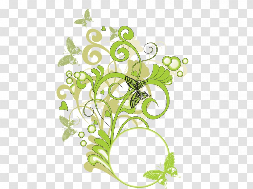 Floral Design Line Leaf Font - Organism Transparent PNG