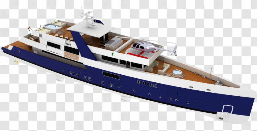 Yacht Motor Ship Boat Sailing - Luxury Goods - Top View Transparent PNG
