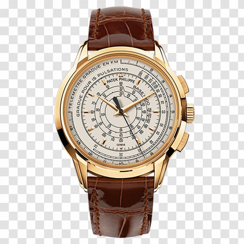 Whiskey Barrel Leather Chronograph Watch - Accessory Transparent PNG