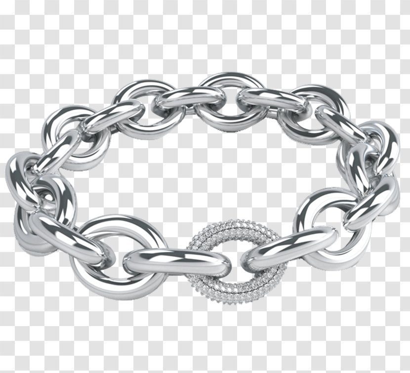 Bracelet Silver Body Jewellery Chain - Jewelry - Store Transparent PNG