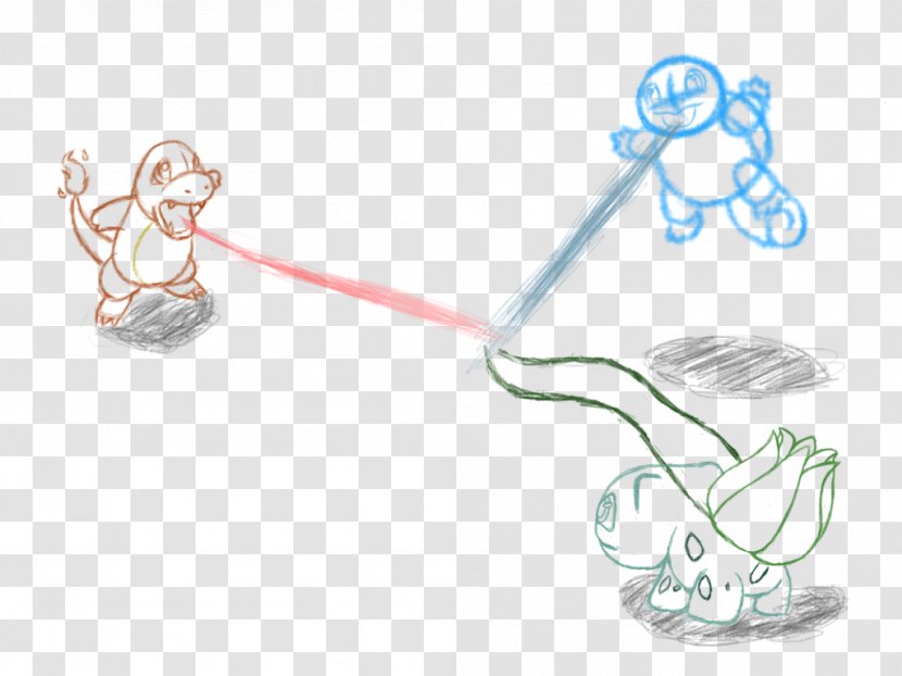 Charmander Squirtle Bulbasaur Drawing Pokémon - Cartoon - Pokemon Transparent PNG