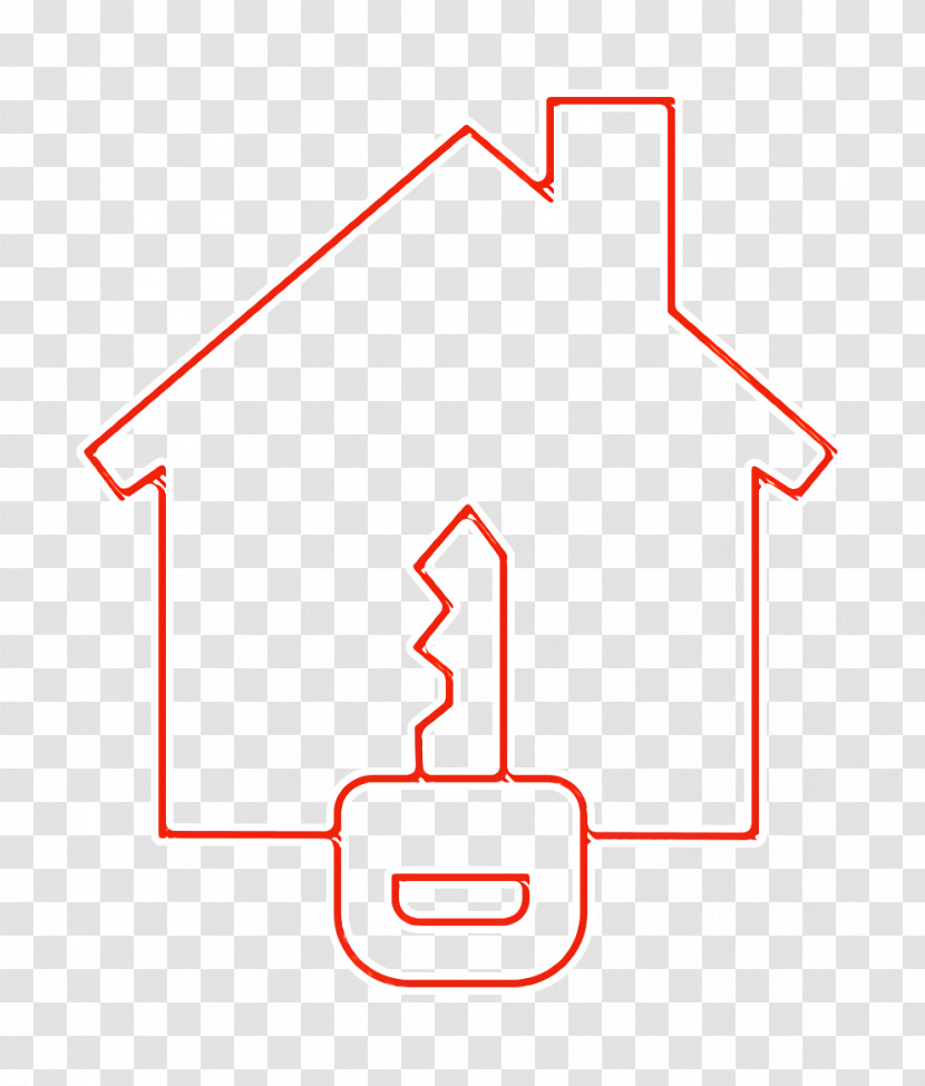 House Icon Cyber Icon Architecture And City Icon Transparent PNG
