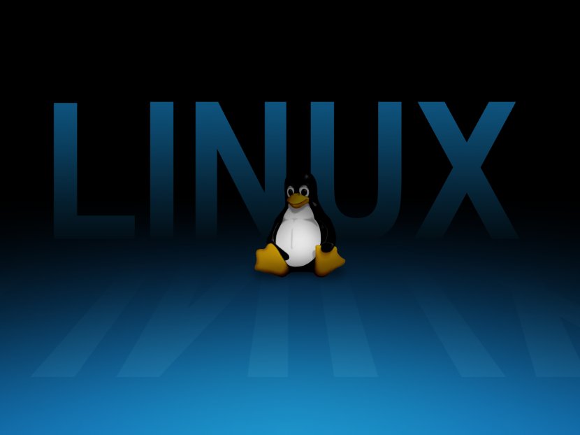 Penguin Tux Linux Desktop Wallpaper Display Resolution - Screenshot Transparent PNG