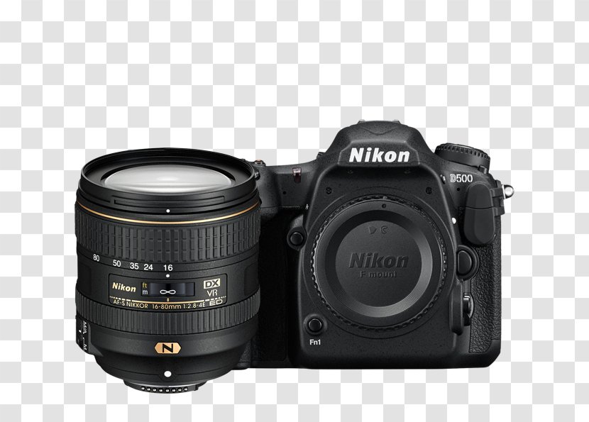 Nikon D500 Digital SLR DX Format Camera - Photography Transparent PNG