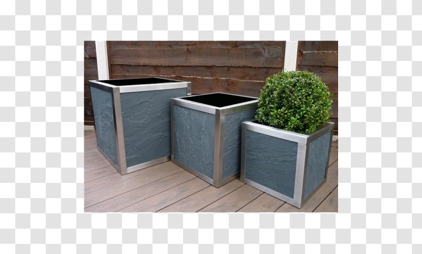 Flowerpot Flower Box Garden Stainless Steel Container - Pot Transparent PNG