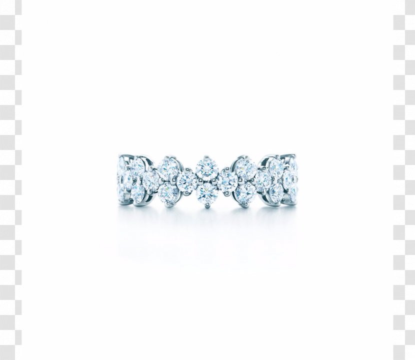 Ring Tiffany & Co. Diamond Platinum Sapphire Transparent PNG