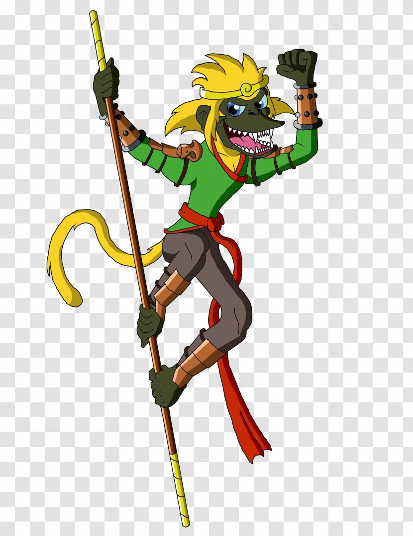 Sun Wukong Monkey: Journey To The West Art - Weapon - Monkey King Transparent PNG