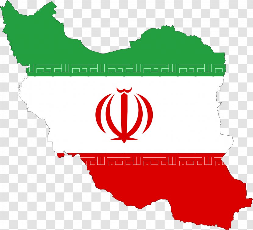 Flag Of Iran Map National Transparent PNG