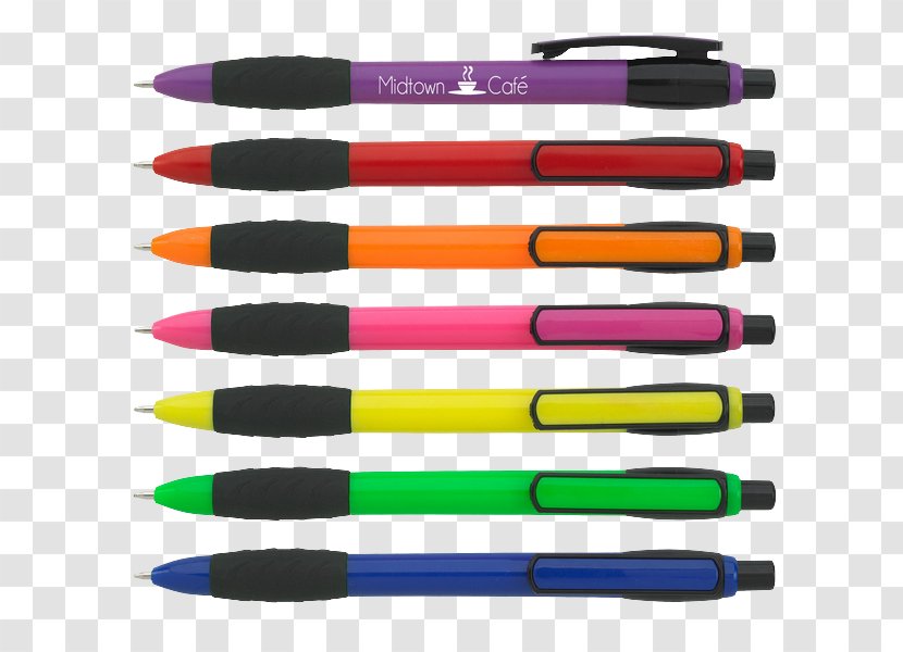 Ballpoint Pen Promotion Plastic - Pens - Engraved Transparent PNG