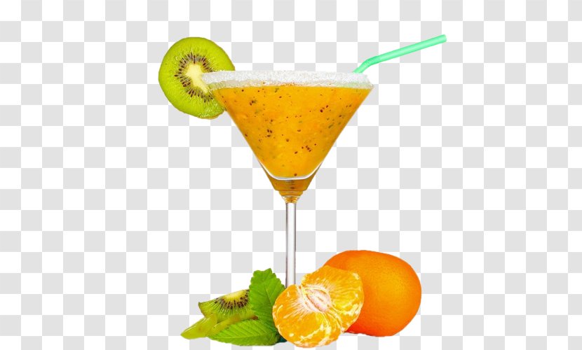Orange Juice Cocktail Garnish Pomegranate - Drink Transparent PNG