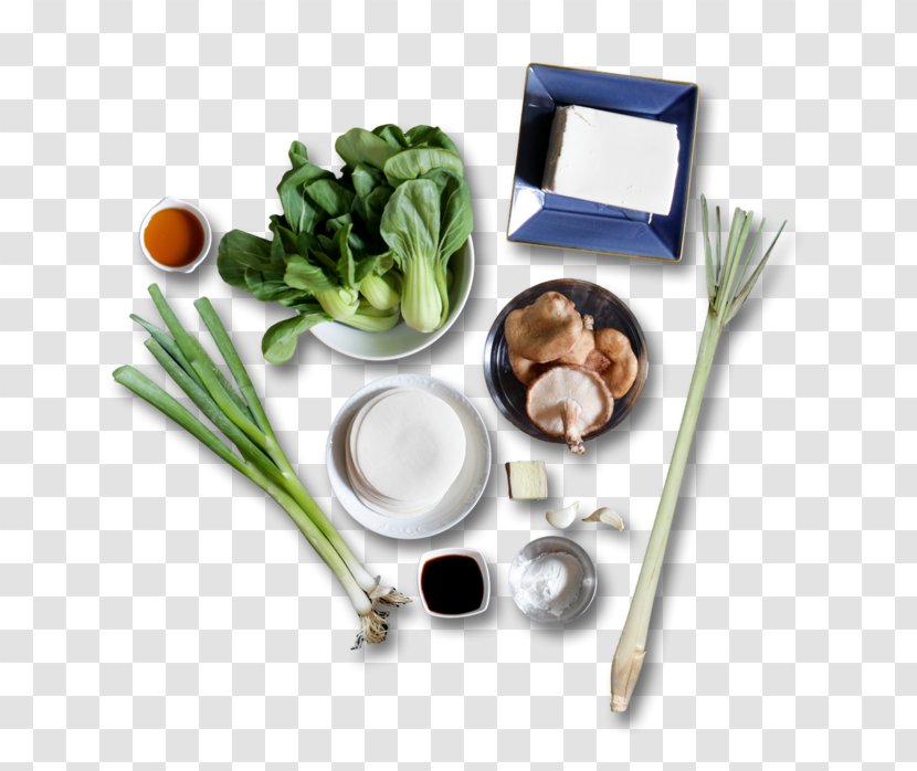 Vegetarian Cuisine Ravioli Asian Vegetable Food - Bok Choy Transparent PNG