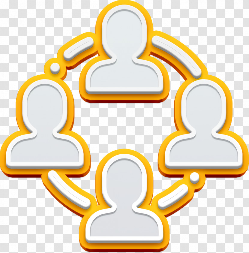 Teamwork Icon Human Relations And Emotions Icon Transparent PNG