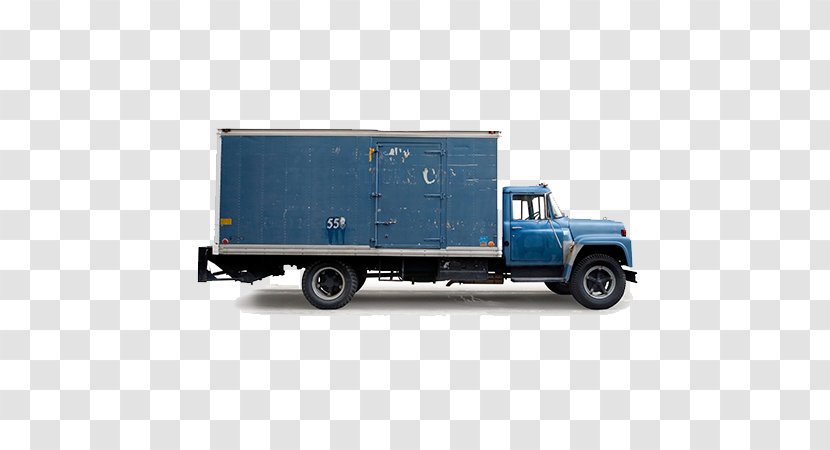 Car Truck Van Commercial Vehicle - Automotive Exterior - Big Blue Transparent PNG