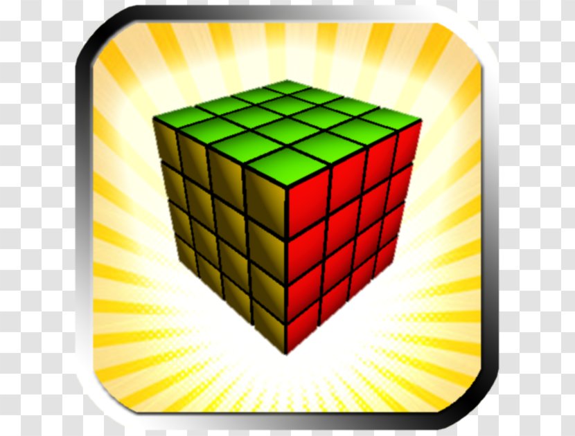Rubik's Cube Revenge Puzzle Guanlong - Yellow Transparent PNG