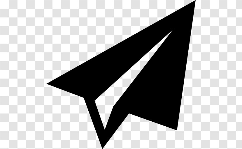 Paper Airplane - Plane - Symmetry Triangle Transparent PNG
