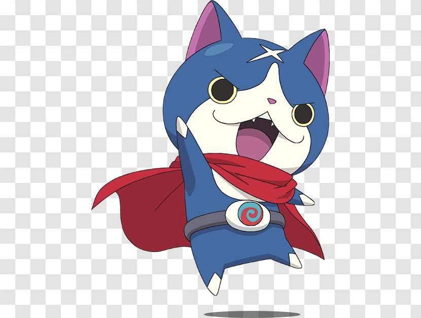 Yo-Kai Watch 3 Yo-kai 2 Hovernyan Jibanyan - Fictional Character Transparent PNG