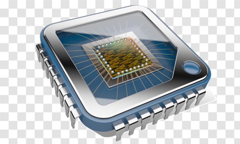Microprocessor Photography Central Processing Unit Royalty-free - Illustrator - Computer Chip Transparent PNG