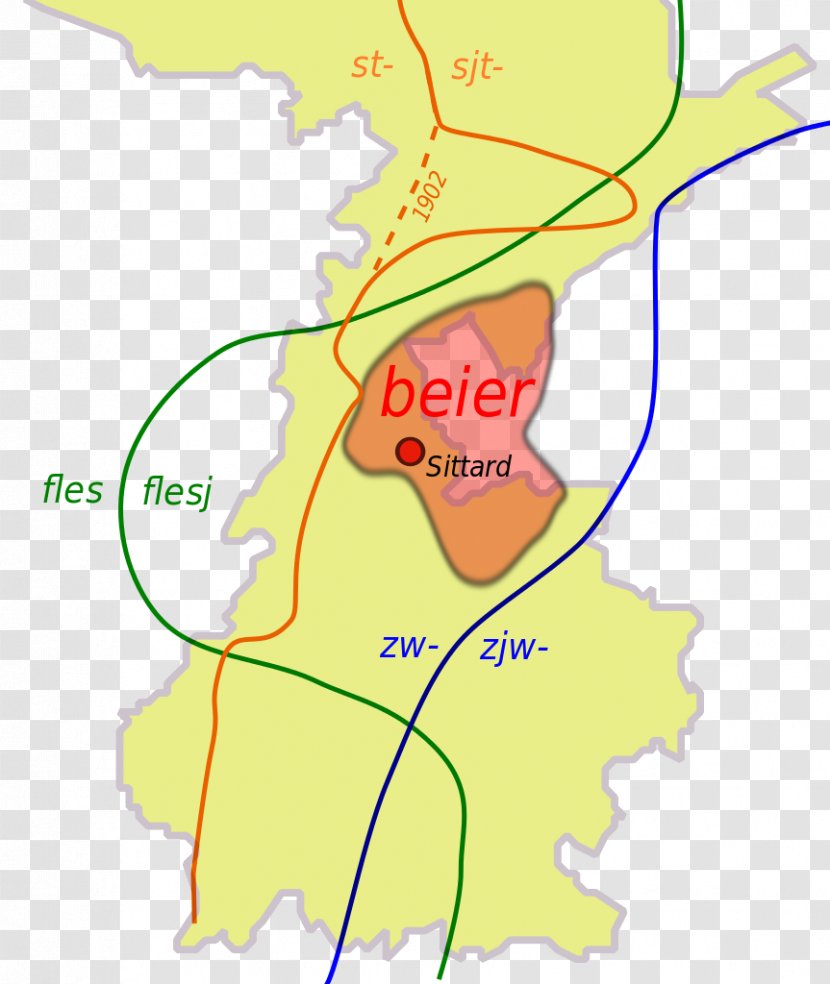 Sittard Dialect Selfkant Limburgish Koningsbosch - Continuum - Accent Map Transparent PNG