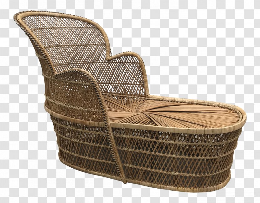 Chair Wicker Garden Furniture Basket - Noble Transparent PNG