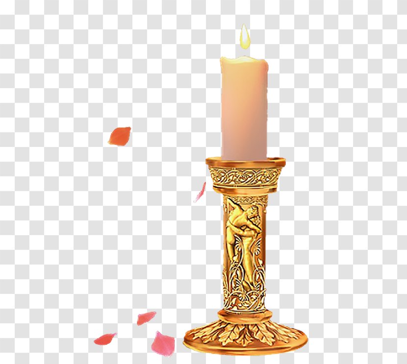 Candle Clip Art - Orange - Candles Transparent PNG