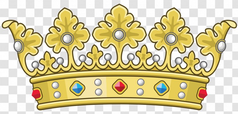 Crown Coronet Count Nobility Graf - Crest Transparent PNG