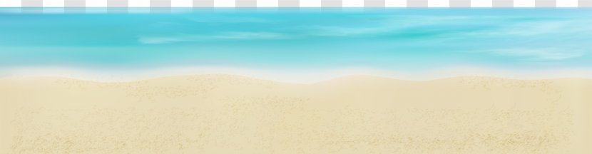 Shore Blue Sky Daytime Sea - Sand And Clip Art Image Transparent PNG