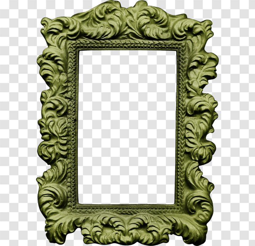 Green Picture Frames Rectangle - Frame Transparent PNG