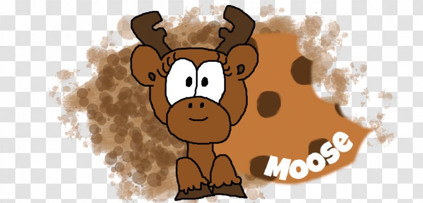 Giraffe Cattle Horse Cartoon - Drawing Moose Transparent PNG