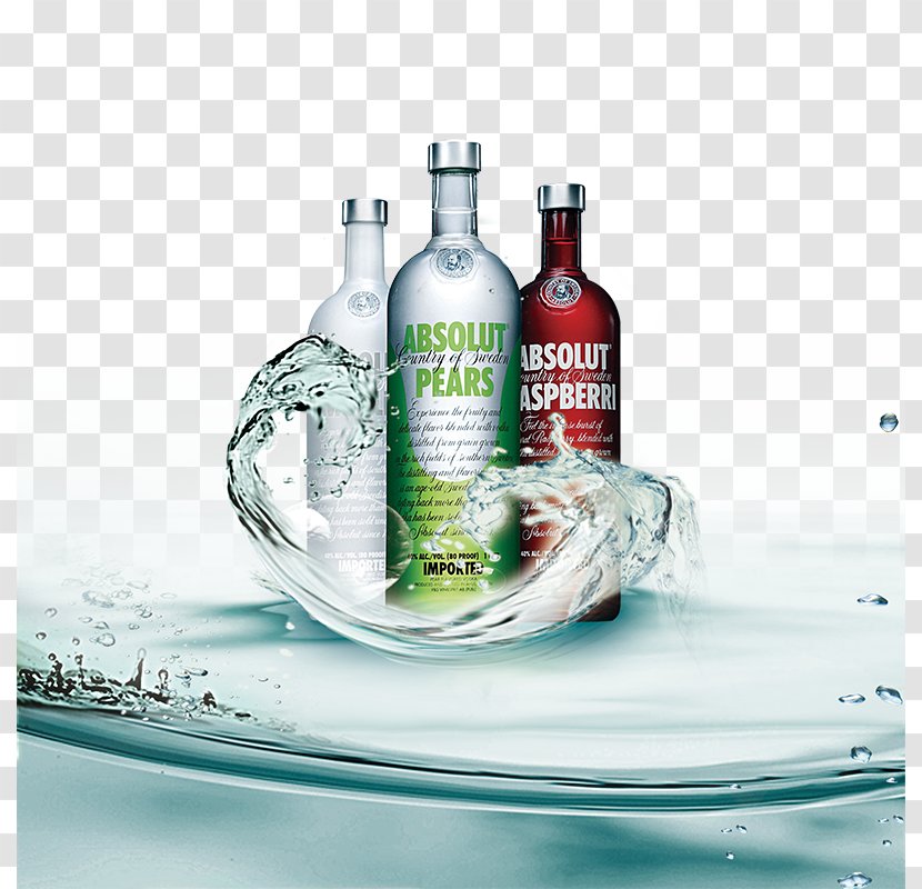 Vodka Red Bull Absolut Alcoholic Drink Poster - Glass - Swedish Apple Pear Flavor Transparent PNG
