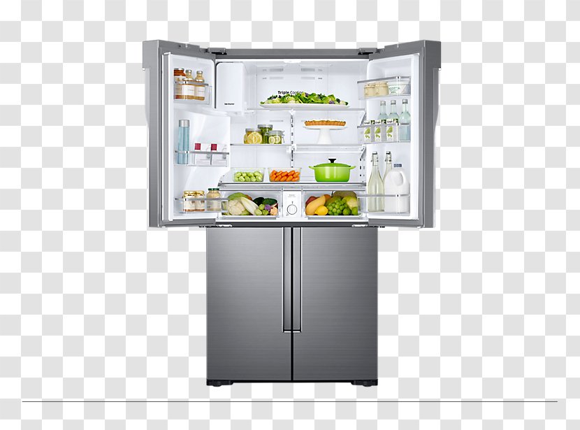 Refrigerator Samsung Food ShowCase RH77H90507H RF28K9070S Home Appliance RF28K9380S Transparent PNG
