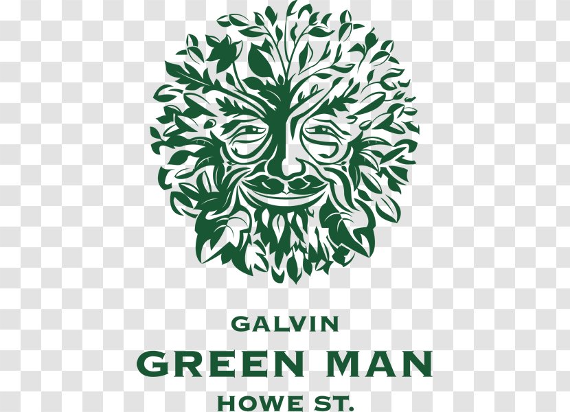 Galvin Green Man, Pub Logo Design - Leaf - Shop Restaurant Transparent PNG