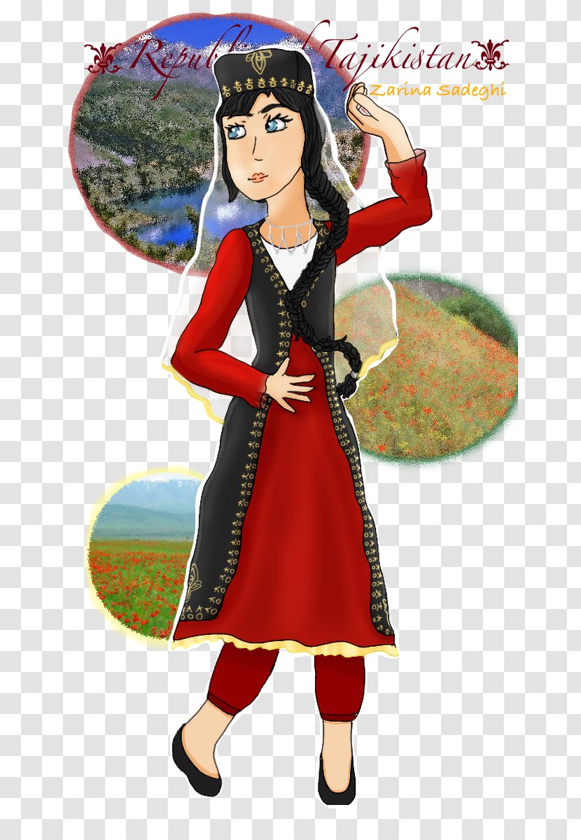 Costume Design Character Animated Cartoon - Tajikistan Transparent PNG